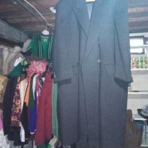 Mens 100%wool overcoat